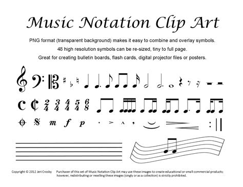 music notes in text